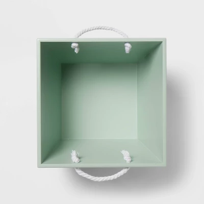 Rope Handle Kids' Storage Bin With Chalkboard - Pillowfort™ - Image 2