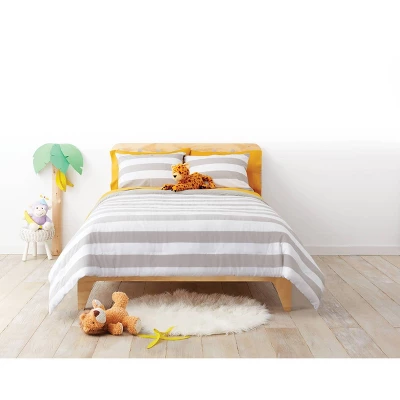 Rugby Striped Kids' Comforter Set - Pillowfort⢠- Image 9
