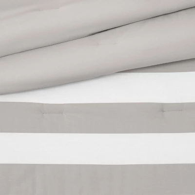 Rugby Striped Kids' Comforter Set - Pillowfort⢠- Image 3