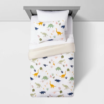 Dinosaur Cotton Kids' Comforter Set - Pillowfort™ - Image 2