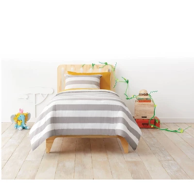 Rugby Striped Kids' Comforter Set - Pillowfort⢠- Image 6
