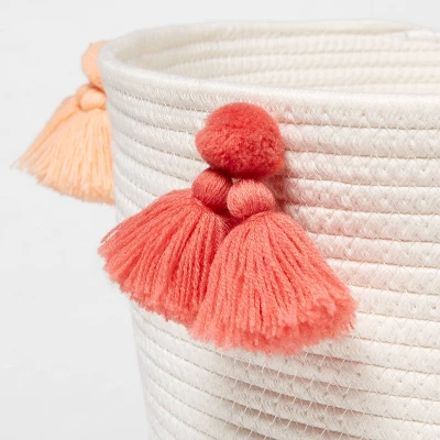 Kids' Coiled Rope With Tassels - Pillowfort⢠- Image 2