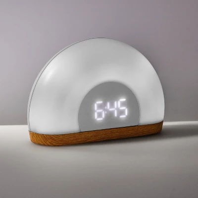 Wake Up Light Rise With Wood Kids' Nightlight - Pillowfort™ - Image 3