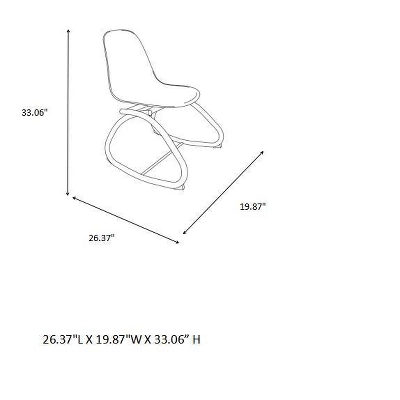 Sensory Friendly Kids' Desk Chair - Pillowfort™ - Image 4